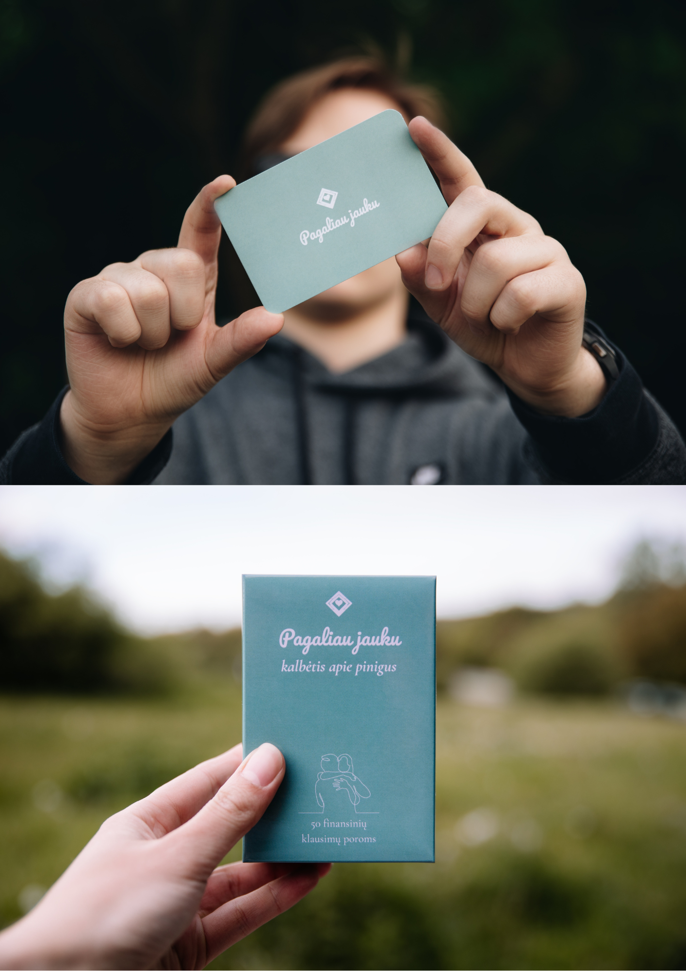 Pagaliau jauku kalbėtis apie pinigus - pokalbių kortelės