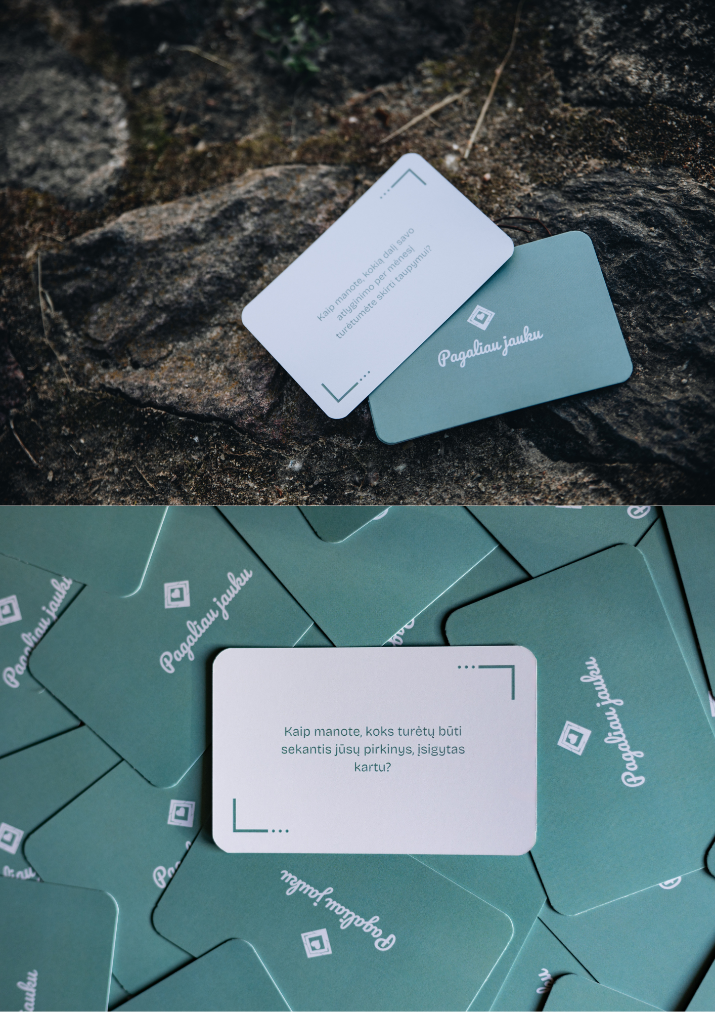 Pagaliau jauku kalbėtis apie pinigus - pokalbių kortelės